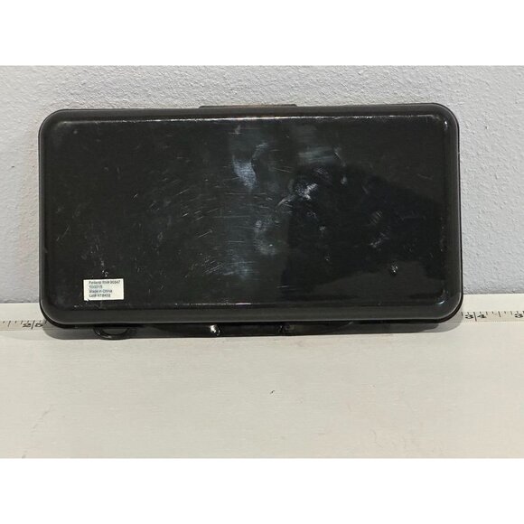 Vintage Graco Baby Wipes Container Travel Sz Black Translucent Refillable EMPTY - Picture 3 of 8